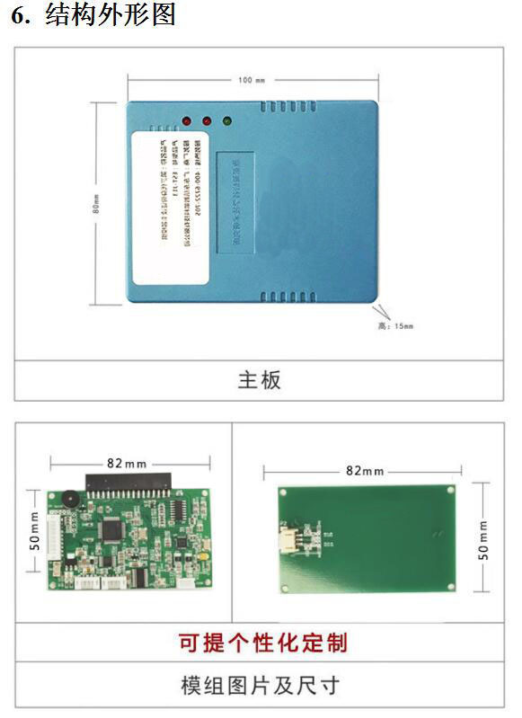 身份證+ISO15693電子標(biāo)簽多功能模組