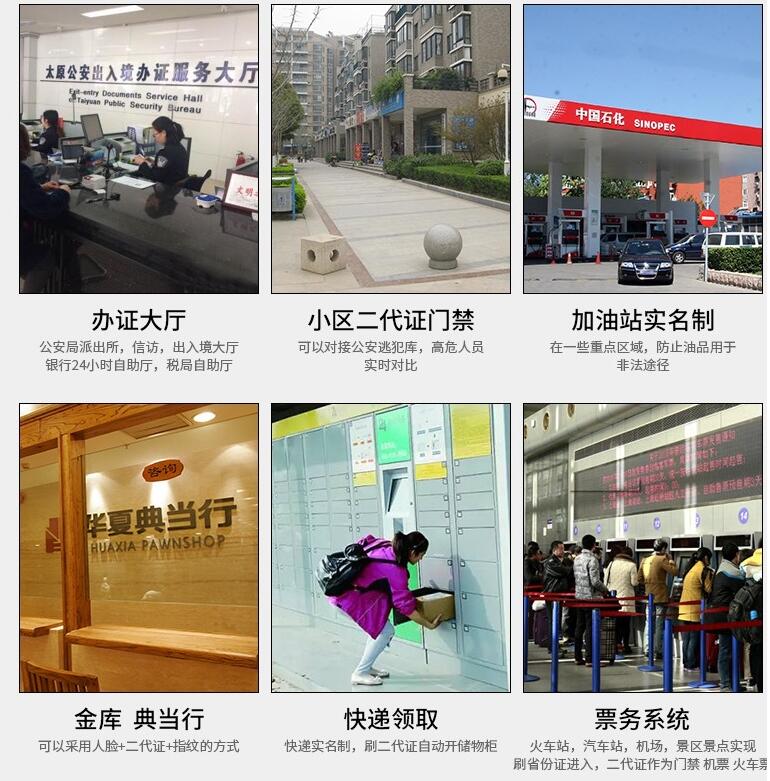 身份證門禁系統(tǒng)應用行業(yè)